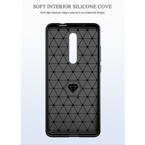 Husa pentru Xiaomi Mi 9T / Mi 9T Pro / Redmi K20 / Redmi K20 Pro - Techsuit Carbon Silicone - Black [2]