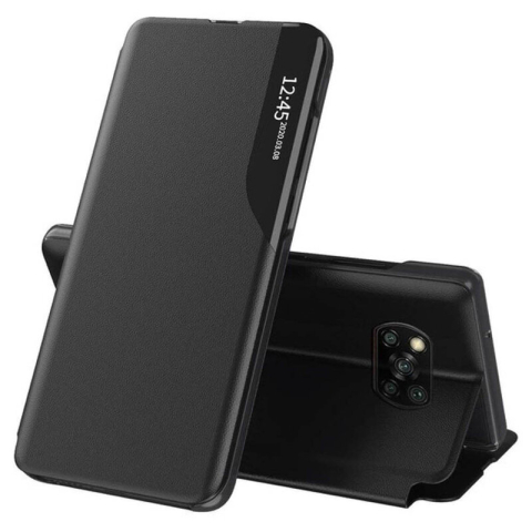 Huse & Folii Telefoane - Husa pentru Xiaomi Poco X3 / Poco X3 NFC / Poco X3 Pro - Techsuit eFold Series - Black