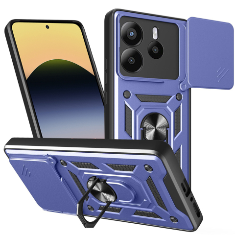 Huse telefoane - Husa pentru Xiaomi Redmi Note 14 5G - Techsuit CamShield Series - Blue