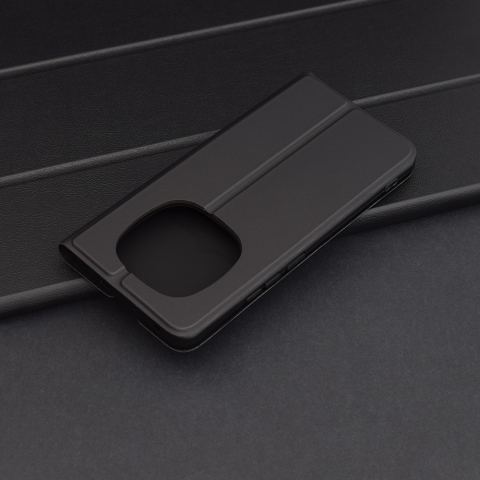 Husa pentru Xiaomi Redmi Note 14 Pro+ 5G - Techsuit Magskin Book - Black [4]