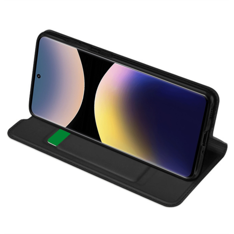 Husa pentru Xiaomi Redmi Note 14 Pro+ 5G - Techsuit Magskin Book - Black [1]