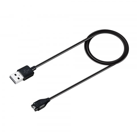 Incarcator pentru Garmin Fenix 5/5 Plus/6/6X/7X / Vivoactive 3/5, USB, 5W, 1m - Techsuit - Black [2]