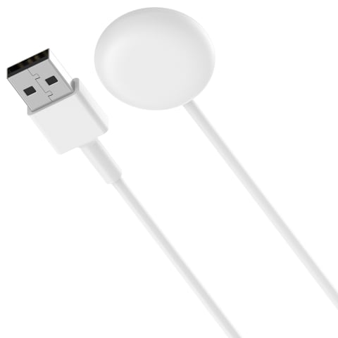 Incarcator pentru Google Pixel Watch3 (41mm, 45mm) / 2 / Fitbit Ace LTE, USB - Techsuit (THC5) - White [3]