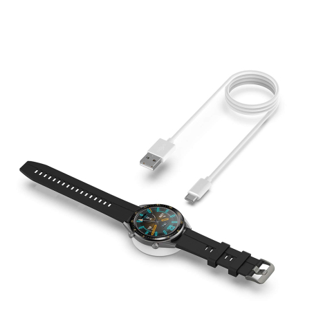 Incarcator pentru Huawei Watch GT/GT2/Honor Watch GS3i, USB, 3.5W - Techsuit (THC3) - White [1]
