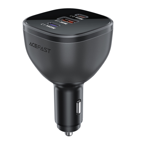 Incarcator pentru Masina 2x USB-C, 165W, Fast Charging, Temperature Control - Acefast (B14) - Black [3]