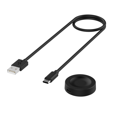 Incarcator wireless pentru Huawei Watch 4/4 Pro/GT4/Honor 4 Pro, USB, 10W - Techsuit (THC2) - Black [1]
