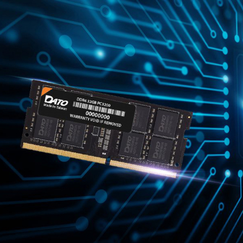 Memorie RAM pentru Laptop, DDR4, RAM, 4GB, 2400MHz - Dato - Black [1]