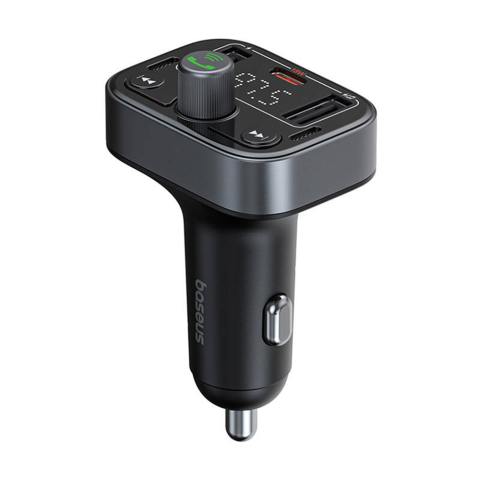 Modulator pentru Masina 2x USB, Type-C, Bluetooth 5.3 - Baseus S-09 Pro (C10762200113-00) - Black [1]