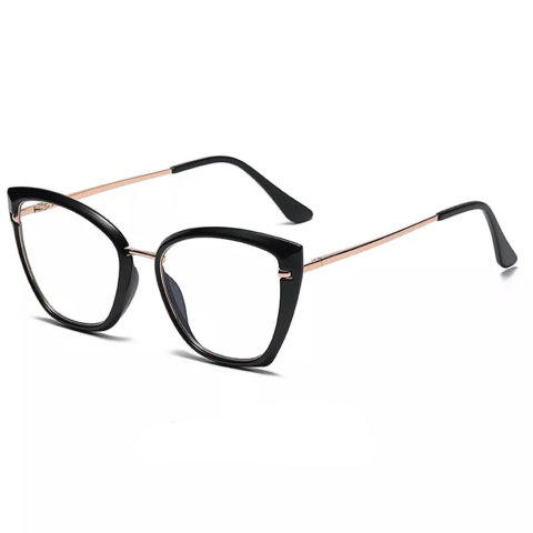 Ochelari - Ochelari calculator, dama, protectie lumina albastra, Techsuit (WD605-N1) - Black