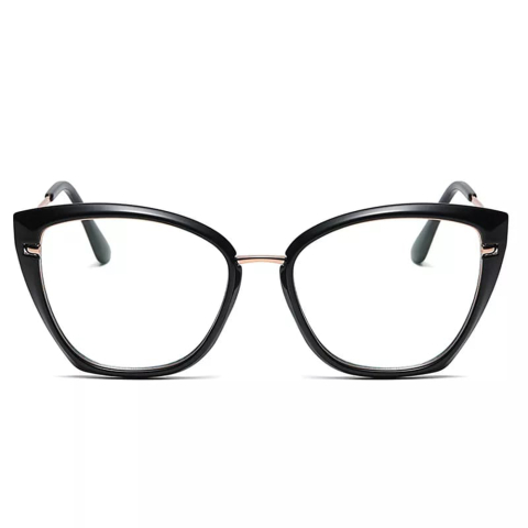 Ochelari calculator, dama, protectie lumina albastra, Techsuit (WD605-N1) - Black [1]
