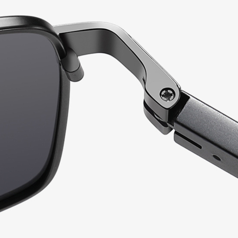 Ochelari cu Protectie UV Barbati - Techsuit (LM001) - Gun Color / Black Gray [3]