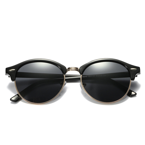 Ochelari de Soare pentru Barbati - Techsuit (66612) - Gold / Gun [1]
