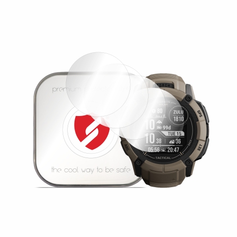 Accesorii SmartWatch - [Pachet 4x] Folie regenerabila premium Garmin Instinct 2X Solar - Smart Protection Classic - Clear
