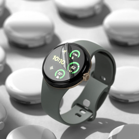 [Pachet 4x] Folie regenerabila premium Samsung Galaxy Watch4 44mm - Smart Protection Classic - Clear [2]
