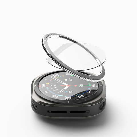 Rama pentru Samsung Galaxy Watch Ultra 47mm - Ringke Bezel Styling - Silver (CB-GW7U-47-03) [2]