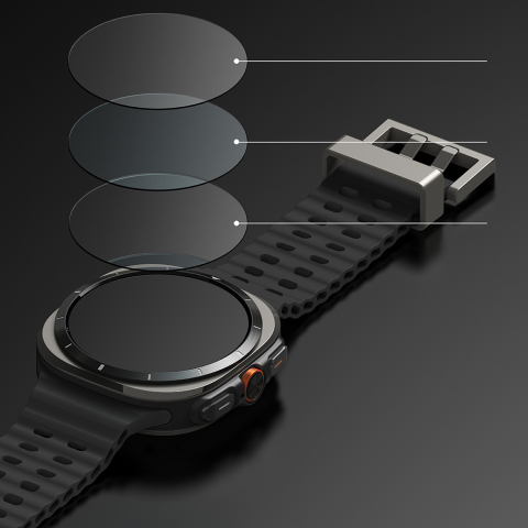 Rama pentru Samsung Galaxy Watch Ultra 47mm - Ringke Bezel Styling - Silver (CB-GW7U-47-03) [4]