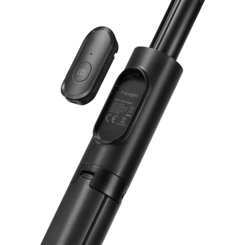 Selfie Stick Bluetooth cu Telecomanda- Spigen (S541W) - Black [7]