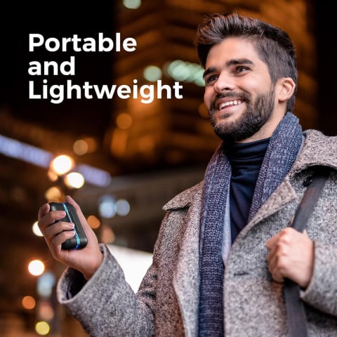 Set Hand Warmer cu Lumini RGB, Power Bank, Type-C, Magnetic, MagTwins, 2x 5000mAh - Ocoopa (UT4103-BK) - Black [1]