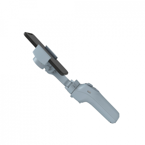 Stabilizator imagine, pentru telefon, cu Inception Mode, Beauty Function, Pliabil - Techsuit - Gri [1]