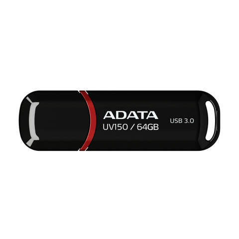 PC, Periferice & Componente - Stick de Memorie 64GB - Adata (AUV150-64G-RBK) - Black