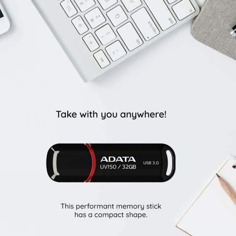 Stick de Memorie 64GB - Adata (AUV150-64G-RBK) - Black [5]
