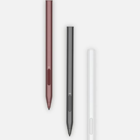 Stylus Pen pentru Tableta Microsoft Surface, Palm Rejection, Tilt Sensitivity, Side Adsorption, 90mAh - Techsuit (C581-C) - Black [2]