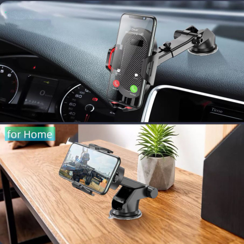 Suport Auto Bord / Parbriz - Techsuit Gravity Grip (S113) - Black [1]