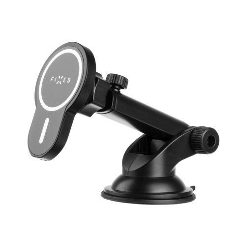 Suport Bord / Parbriz pentru Telefon, 15W - Fixed MagClick XL (FIXMCLI-XL-BK) - Black [3]