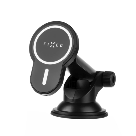 Suporturi Auto - Suport Bord / Parbriz pentru Telefon, 15W - Fixed MagClick XL (FIXMCLI-XL-BK) - Black
