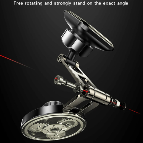 Suport Auto Magnetic Yesido Ventuza 6 Magneti [5]