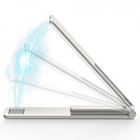 Suport Dreptunghiular pentru Telefon - Techsuit - Silver [2]