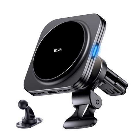 Suporturi Auto - Suport Grila Ventilatie pentru Telefon MagSafe Qi2 (2B51801) - ESR CryoBoost HaloLock - Black