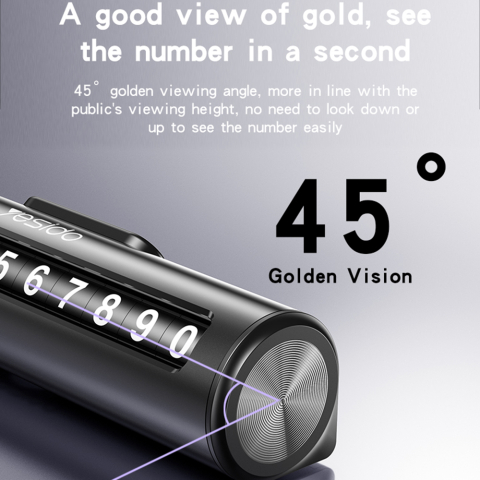 Suport Numar Telefon Auto Yesido Rabatabil [4]