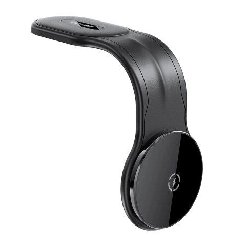 Suport Auto Acefast Wireless 15W MagSafe Brat Flexibil Black [1]