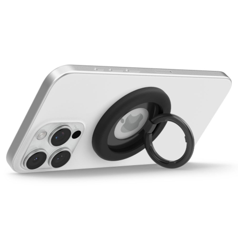 Suport pentru Telefon tip Inel - Spigen Nano Pop MagSafe - Black Sesame [2]