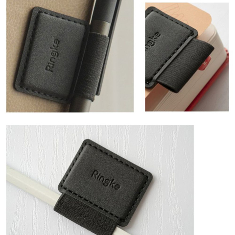 Suport Stylus Pen Autoadeziv (set 2) - Ringke - Black [1]
