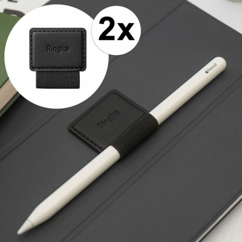 Stylus pen tablete - Suport Stylus Pen Autoadeziv (set 2) - Ringke - Black