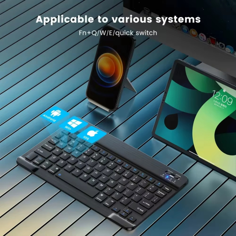 Tastatura Universala cu Lumini RGB, 7 Culori, 3 intensitati ale luminii, Type-C [2]