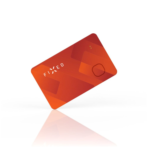 Tracker Portofel, Blutooth 5.0, Find My - Fixed (FIXTAG-CARD-OR) - Red [2]