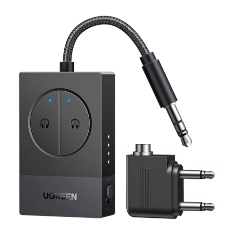 Gadgets - Transmitator Audio, Bluetooth 5.3, Type-C, Jack 3.5mm - Ugreen BT305 - Black