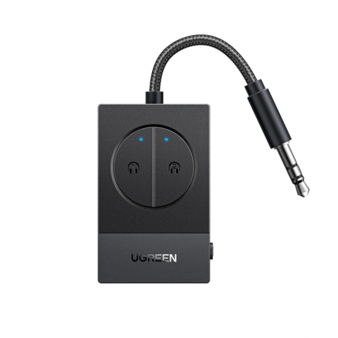 Transmitator Audio, Bluetooth 5.3, Type-C, Jack 3.5mm - Ugreen BT305 - Black [3]