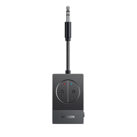 Transmitator Audio, Bluetooth 5.3, Type-C, Jack 3.5mm - Ugreen BT305 - Black [2]