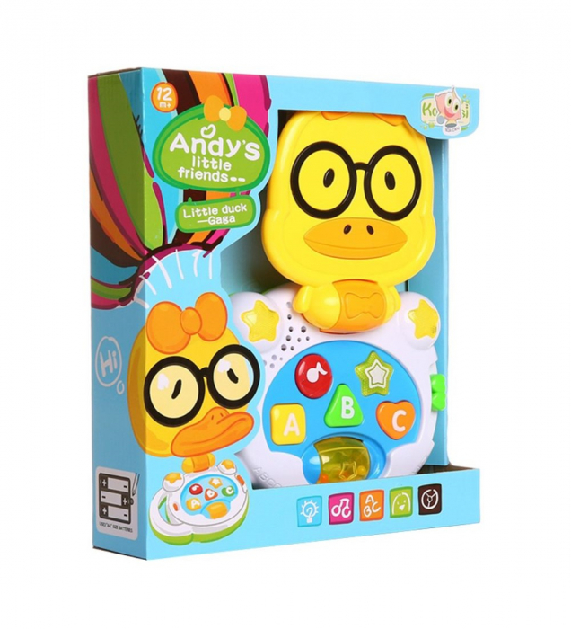 Laptop interactiv, Jucarie bebe Ratusca [2]