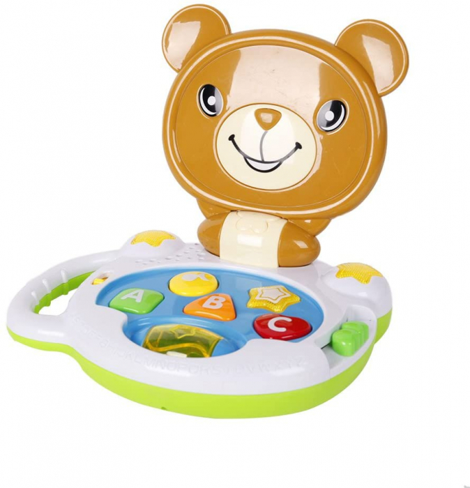 Laptop interactiv, Jucarie bebe Ursulet [3]