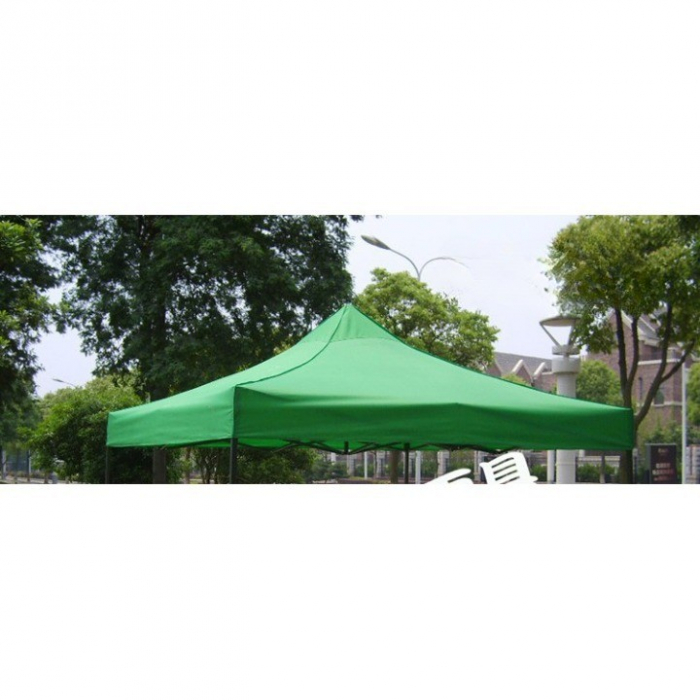 Prelata,copertina pentru acoperis cort tip pavilion , 3 x 3 m , impermeabila, invelis din material textil oxfort 700D, cauciucat Verde [5]