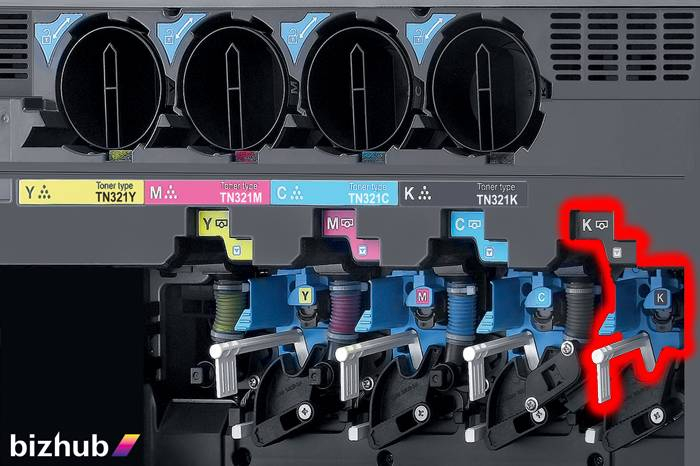 UNITATE IMAGINE BLACK BIZHUB C224/C284/C364/C454/C554 BLACK DR512K [2]