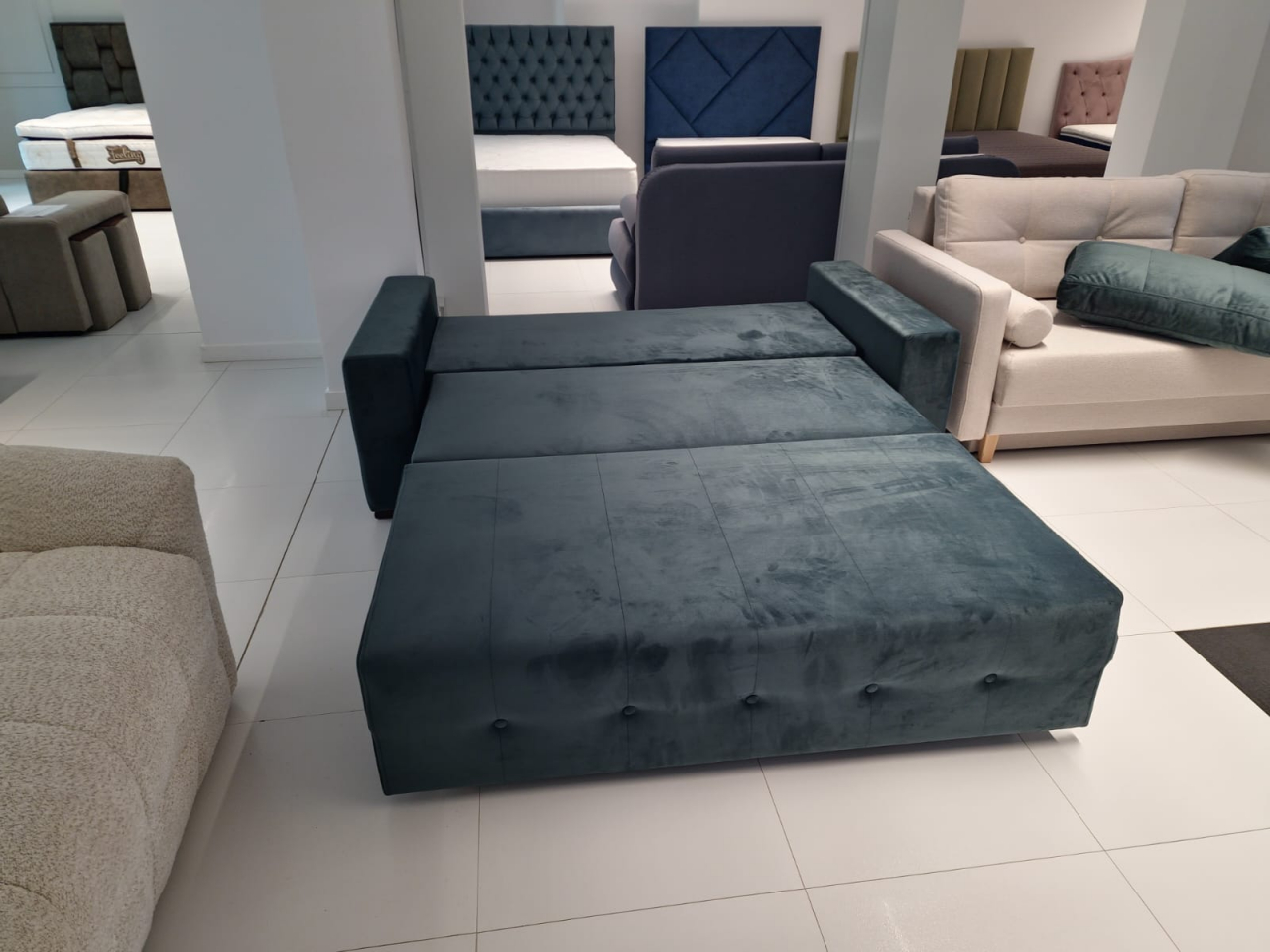 Canapea extensibila doua locuri Atena Milton OUTLET [3]