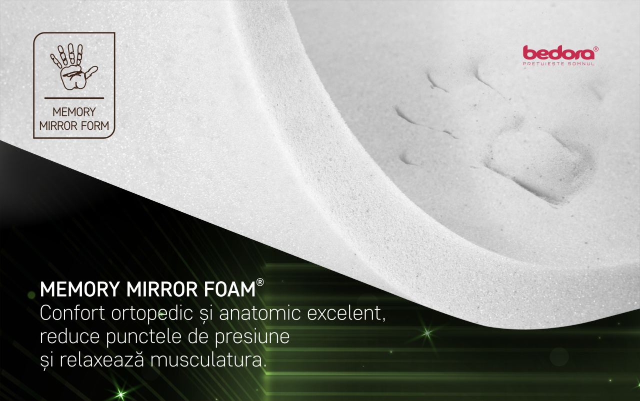 Saltea ortopedica Hotel Line Deluxe Memory Pocket [8]