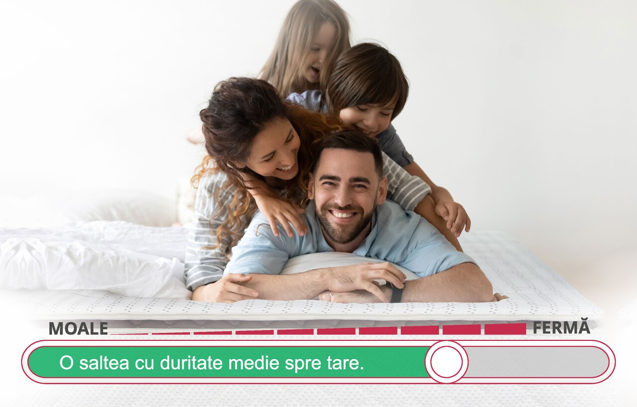 Saltea Green Future Luxuria Intense Memory Pocket 7 Zone [7]