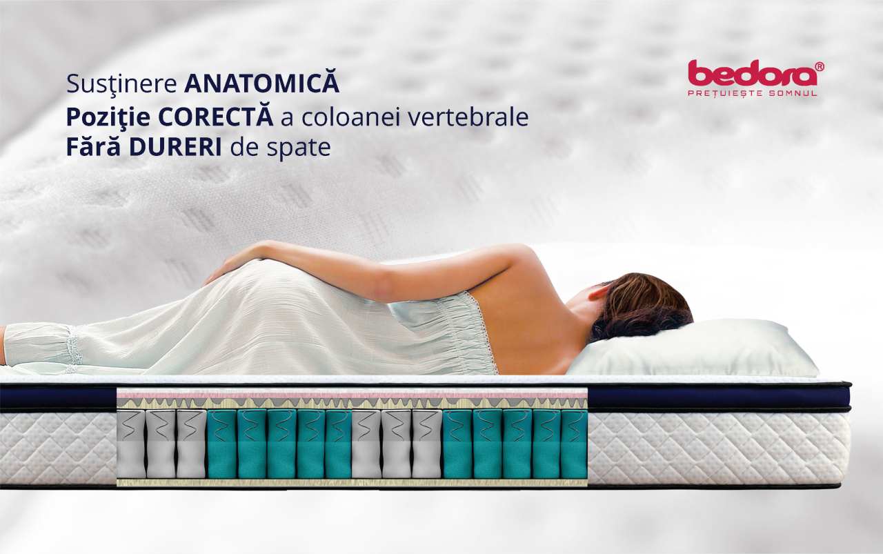 Saltea ortopedica Hotel Line Deluxe Memory Pocket [7]